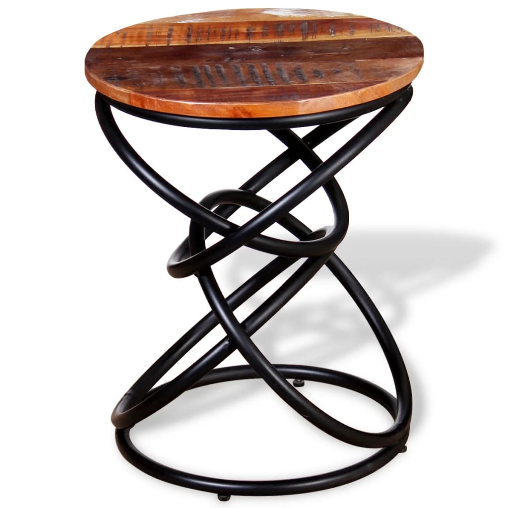 Table d'appoint Bois de récupération massif - XIOS