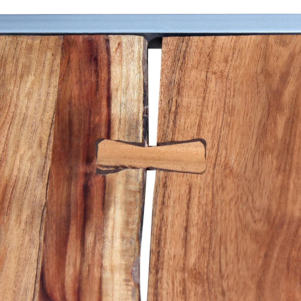 Ensemble de table basse 2 pièces Bois d'acacia massif - XIOS