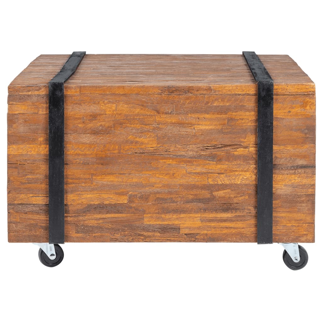 Table d'appoint en teck 60 x 60 x 38 cm - XIOS