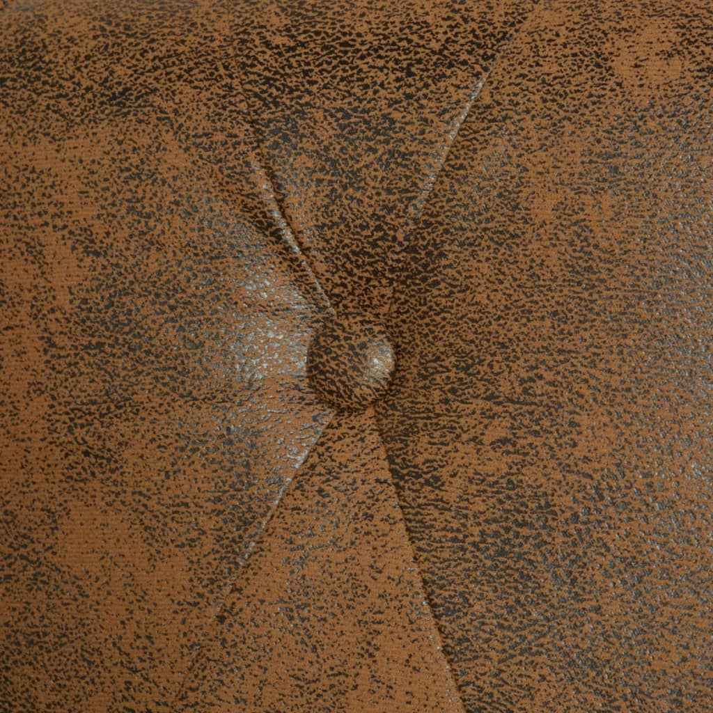 Ensemble de canapé Chesterfield à 2 et 3 places marron Canapés vidaXL