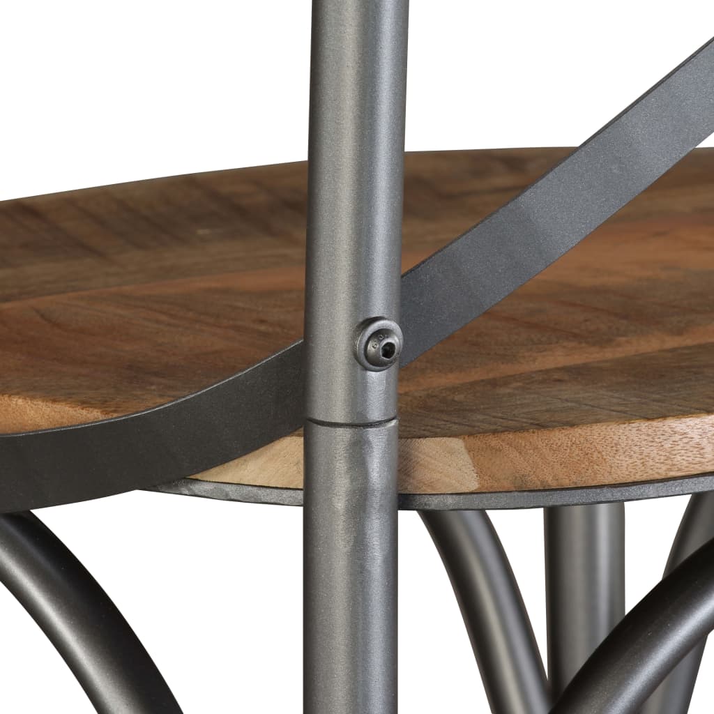Tabouret de bar Bois de manguier massif - XIOS