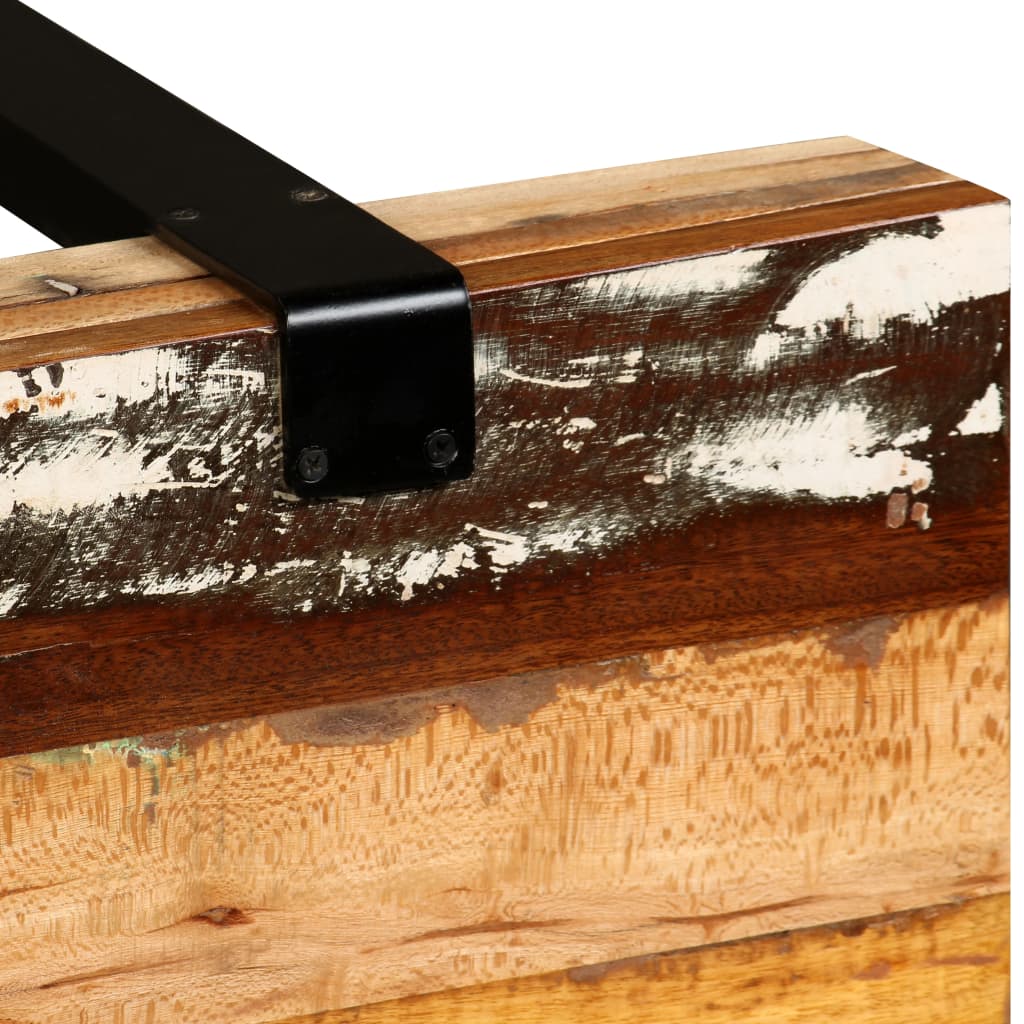 Table console Bois de récupération massif réglable - XIOS