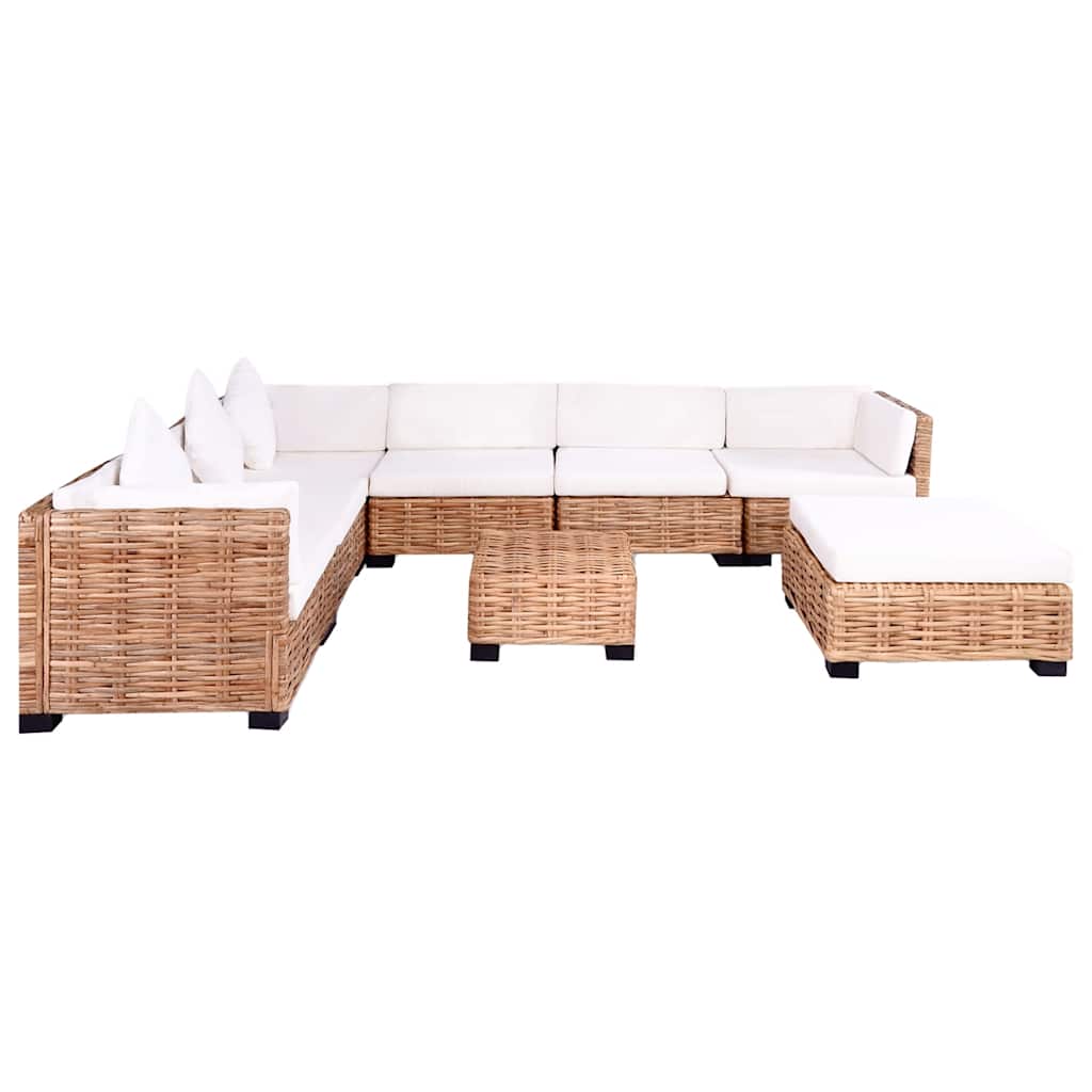 Ensemble de canapés 27 pcs Rotin naturel - XIOS