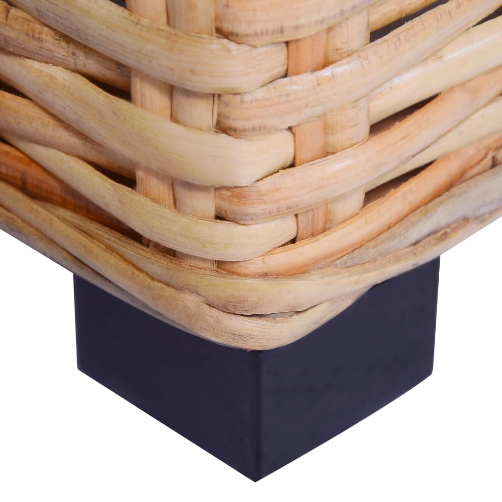 Table basse Rotin naturel 45x45x30 cm - XIOS