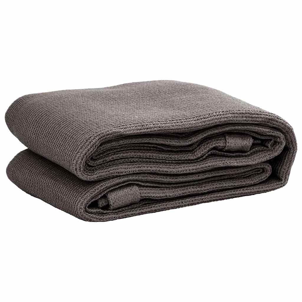 Tapis de tente 250 x 500 cm Anthracite Accessoires de tente vidaXL