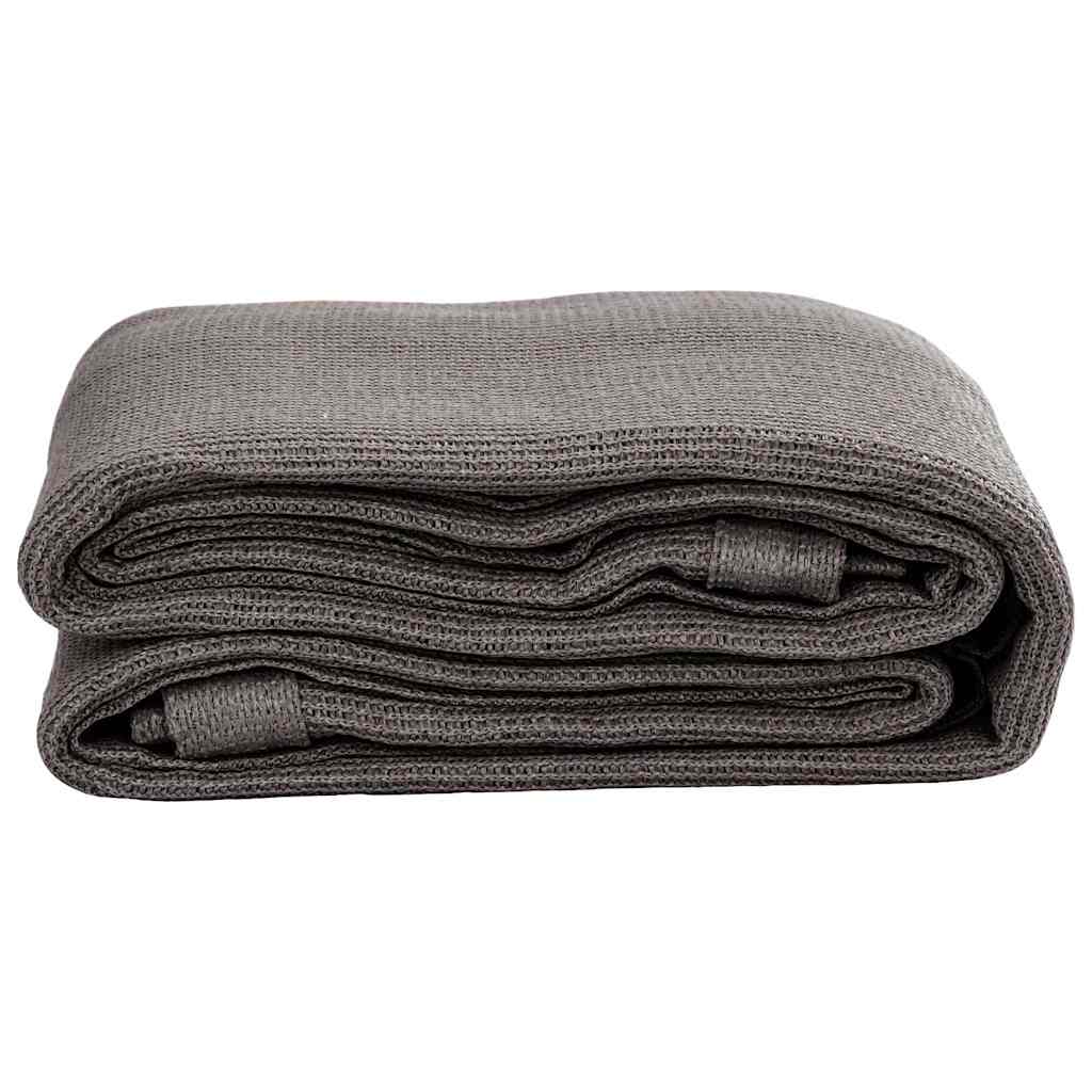 Tapis de tente 250 x 500 cm Anthracite Accessoires de tente vidaXL