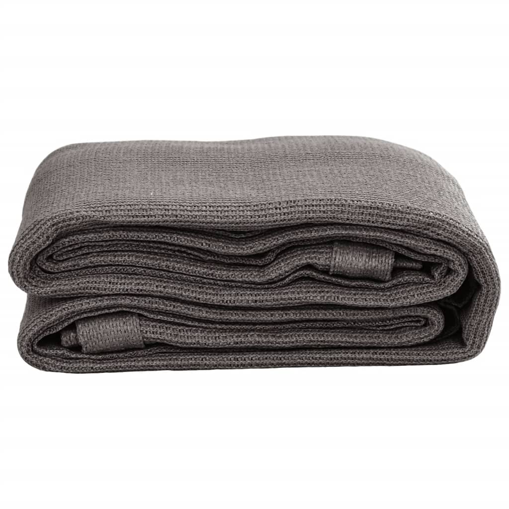 Tapis de tente 300 x 500 cm Anthracite Accessoires de tente vidaXL