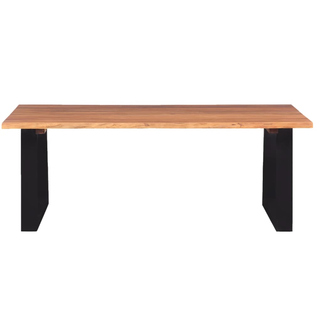Table basse Bois d'acacia massif 110x60x40 cm - XIOS