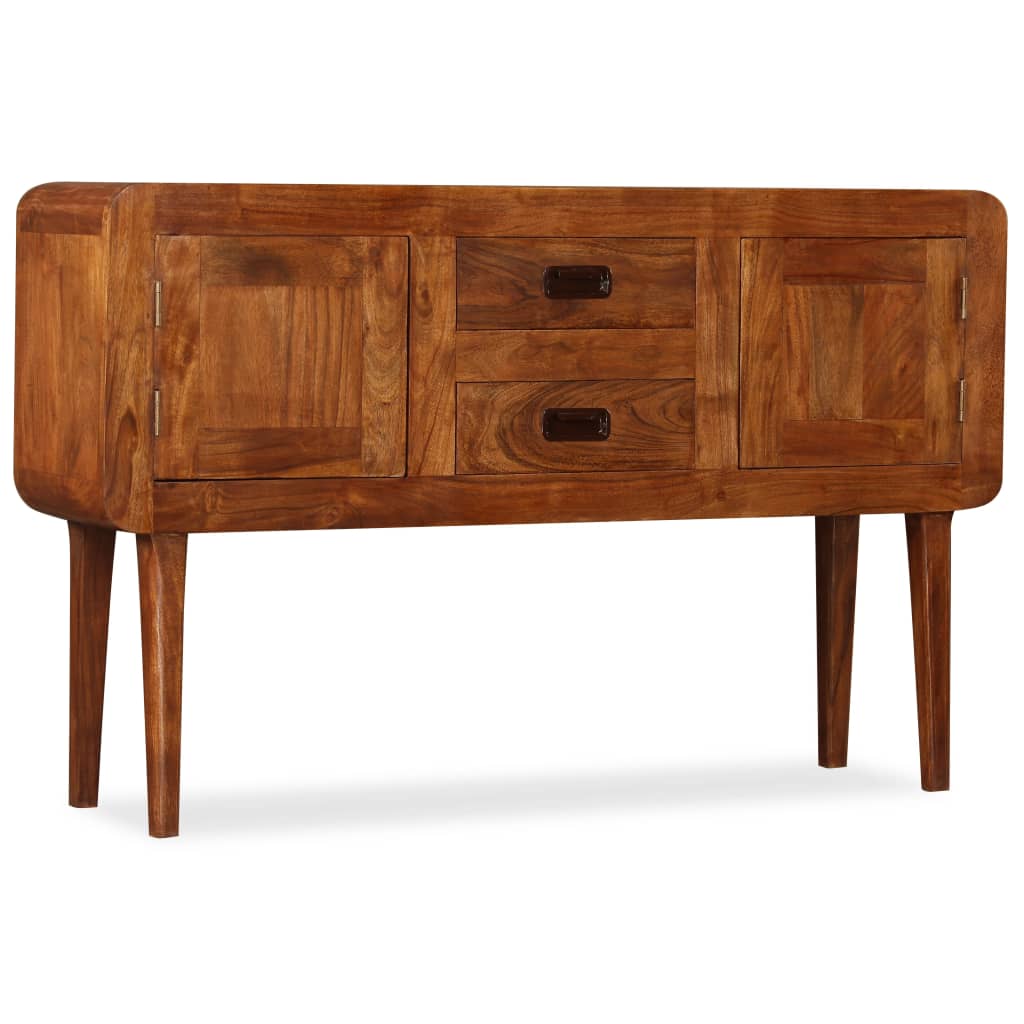 Buffet Bois massif avec finition miel 120x30x75 cm - XIOS