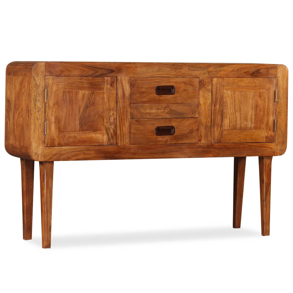 Buffet Bois massif avec finition miel 120x30x75 cm - XIOS