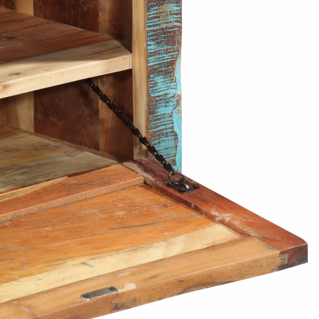 Banc de rangement de chaussures Bois de récupération - XIOS