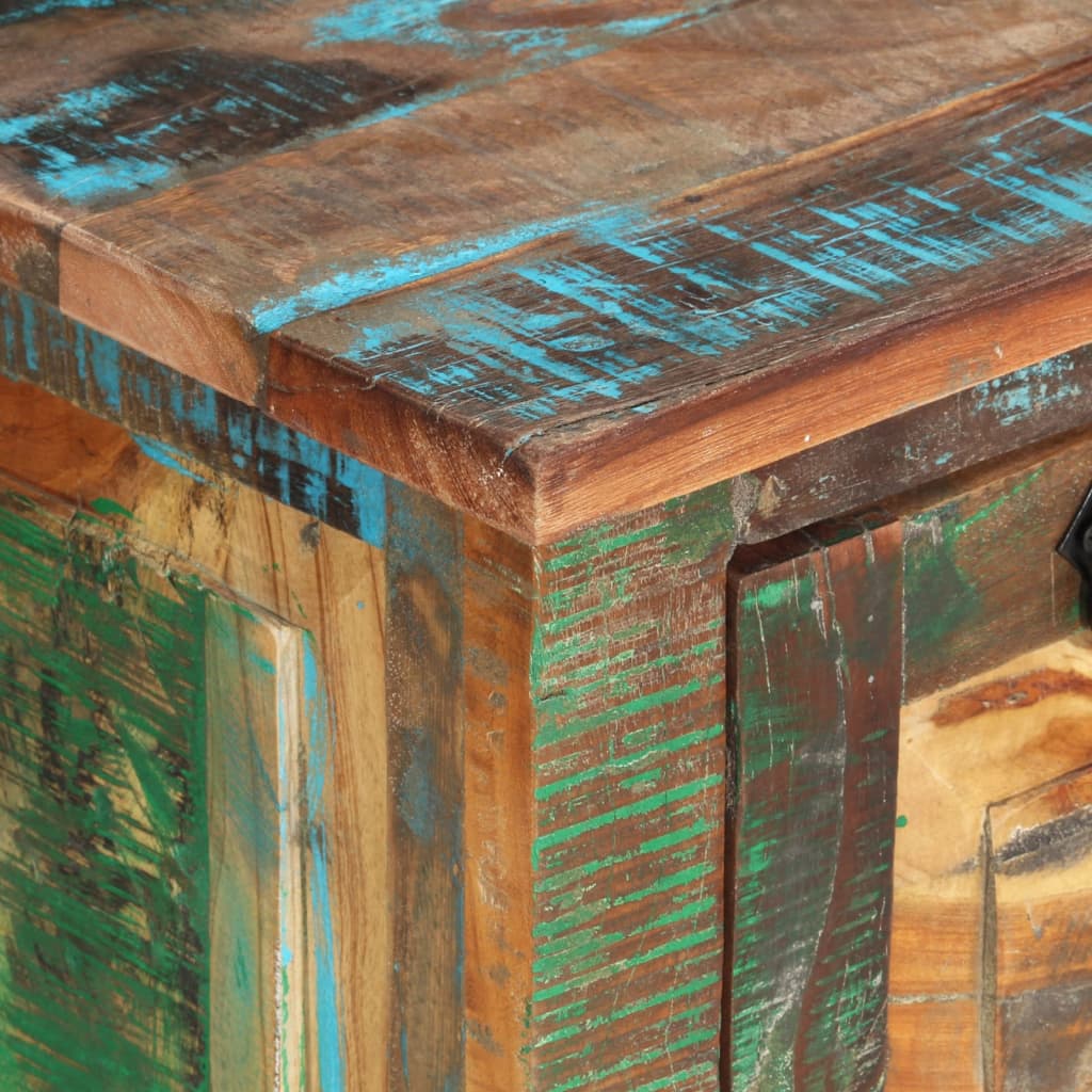 Banc de rangement de chaussures Bois de récupération - XIOS