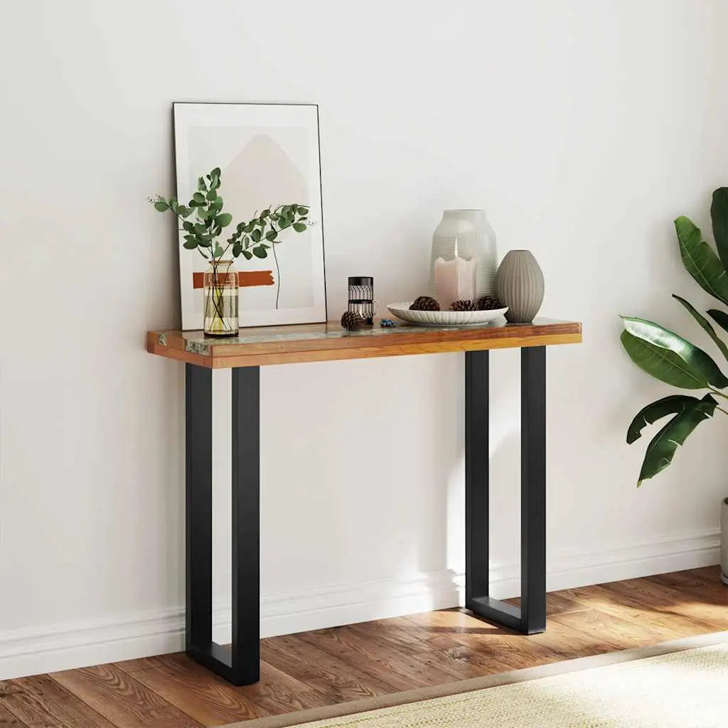 Table console Teck 100 x 35 x 75 cm - XIOS