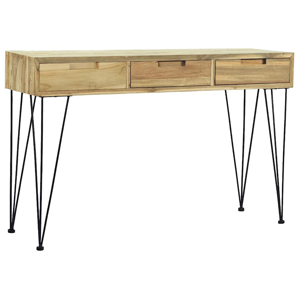 Table console 120x35x76 cm Teck massif - XIOS