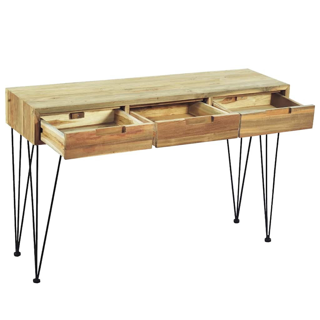 Table console 120x35x76 cm Teck massif - XIOS