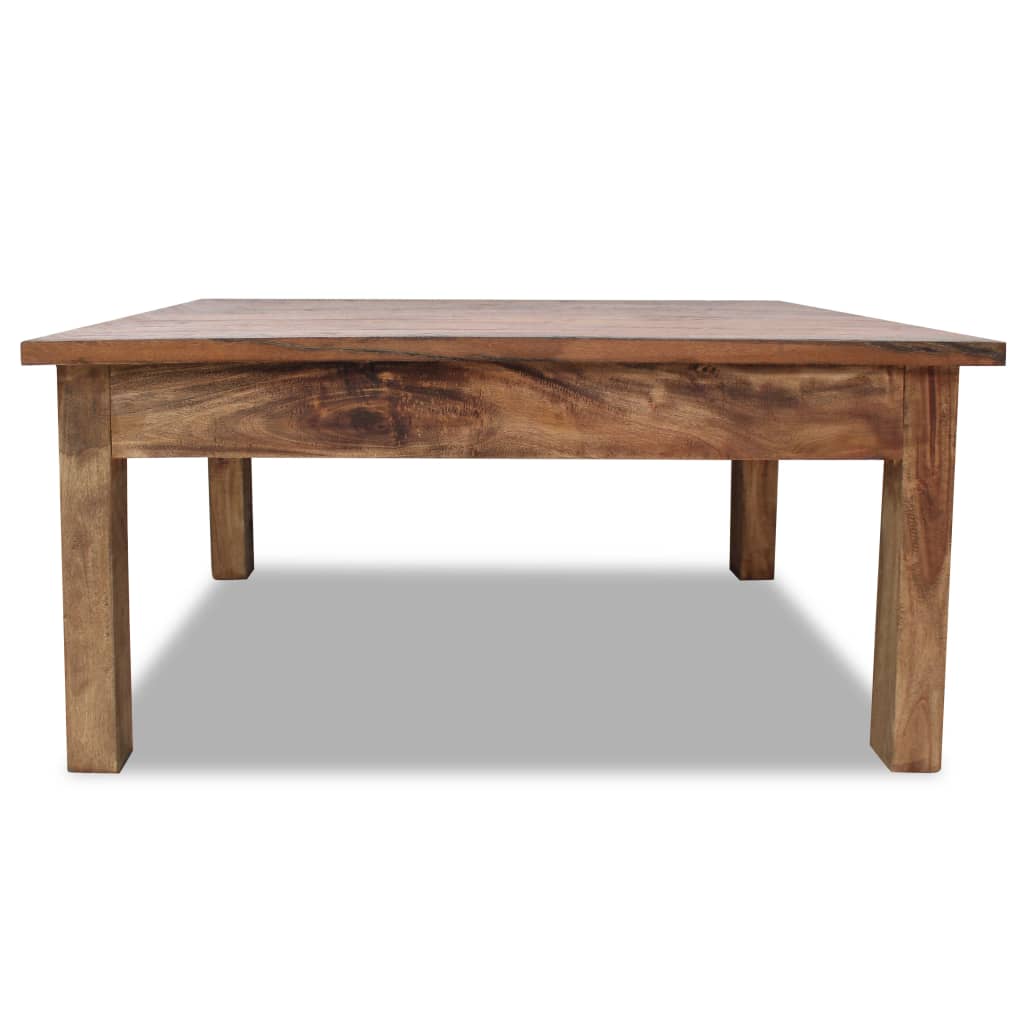 Table basse bois d'acajou massif 98x73x45 cm Tables basses vidaXL