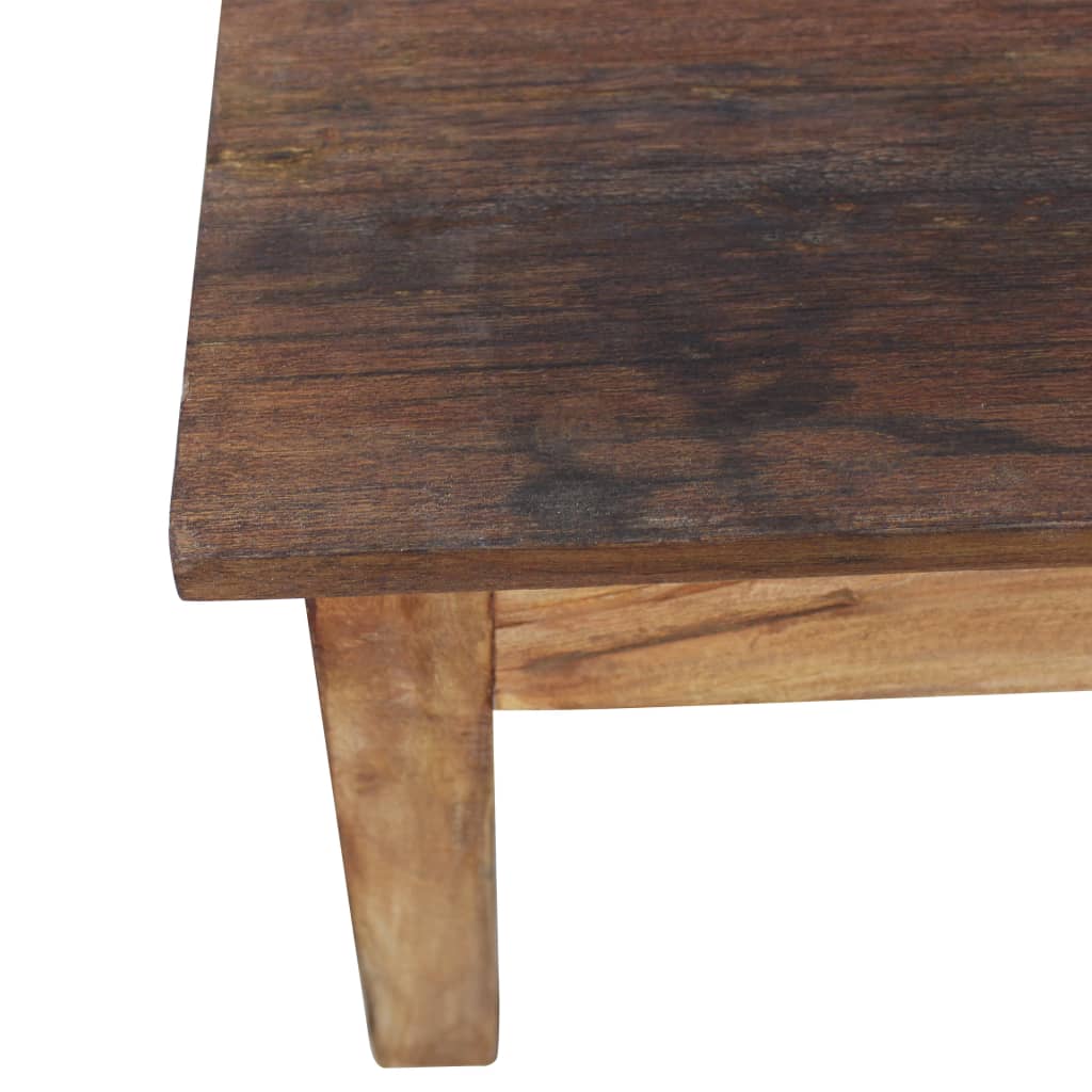 Table basse bois d'acajou massif 98x73x45 cm Tables basses vidaXL