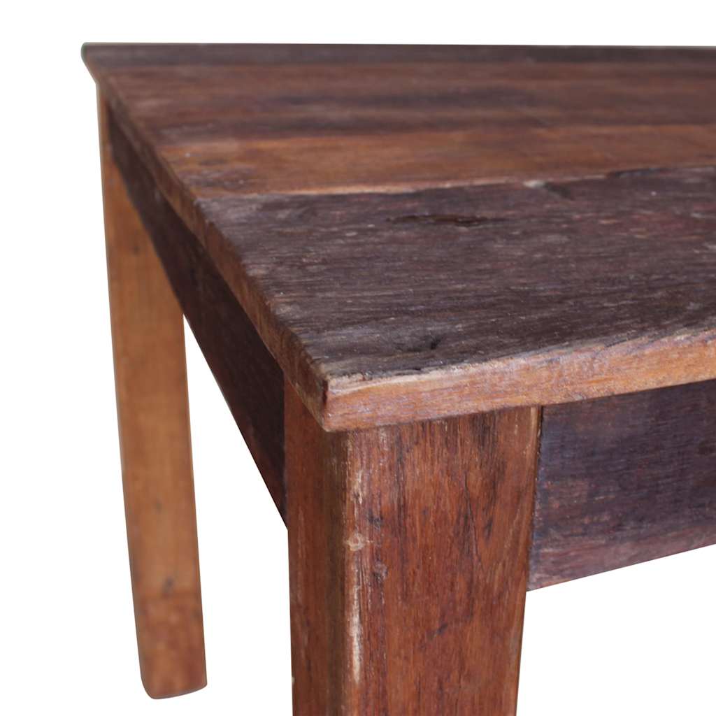 Table à manger bois de récupération mélangé 82x80x76 cm - XIOS