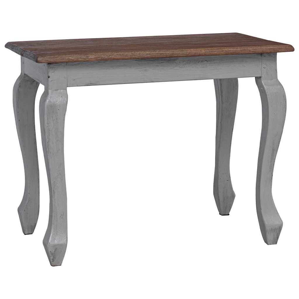Ensemble de tables gigognes 3 pcs bois d'acajou massif - XIOS
