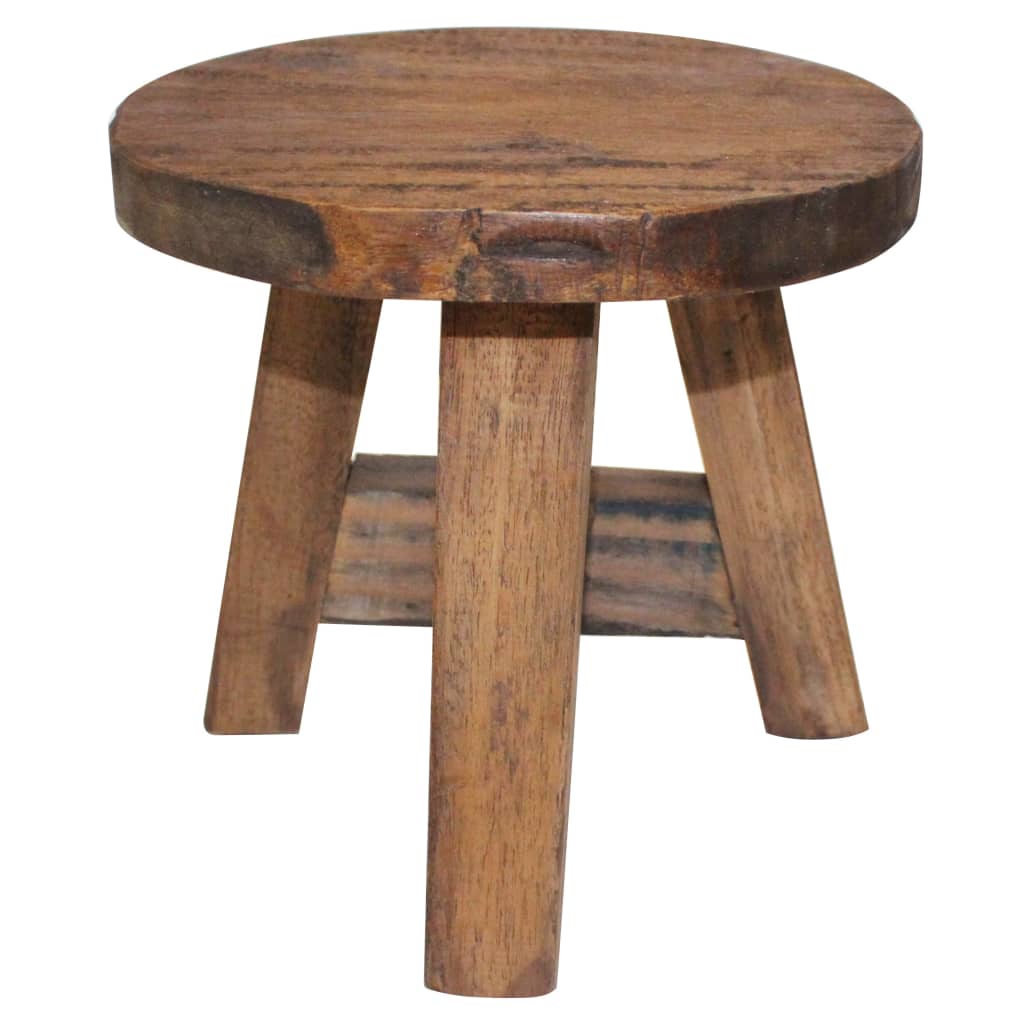 Tabouret bois d'acajou massif - XIOS