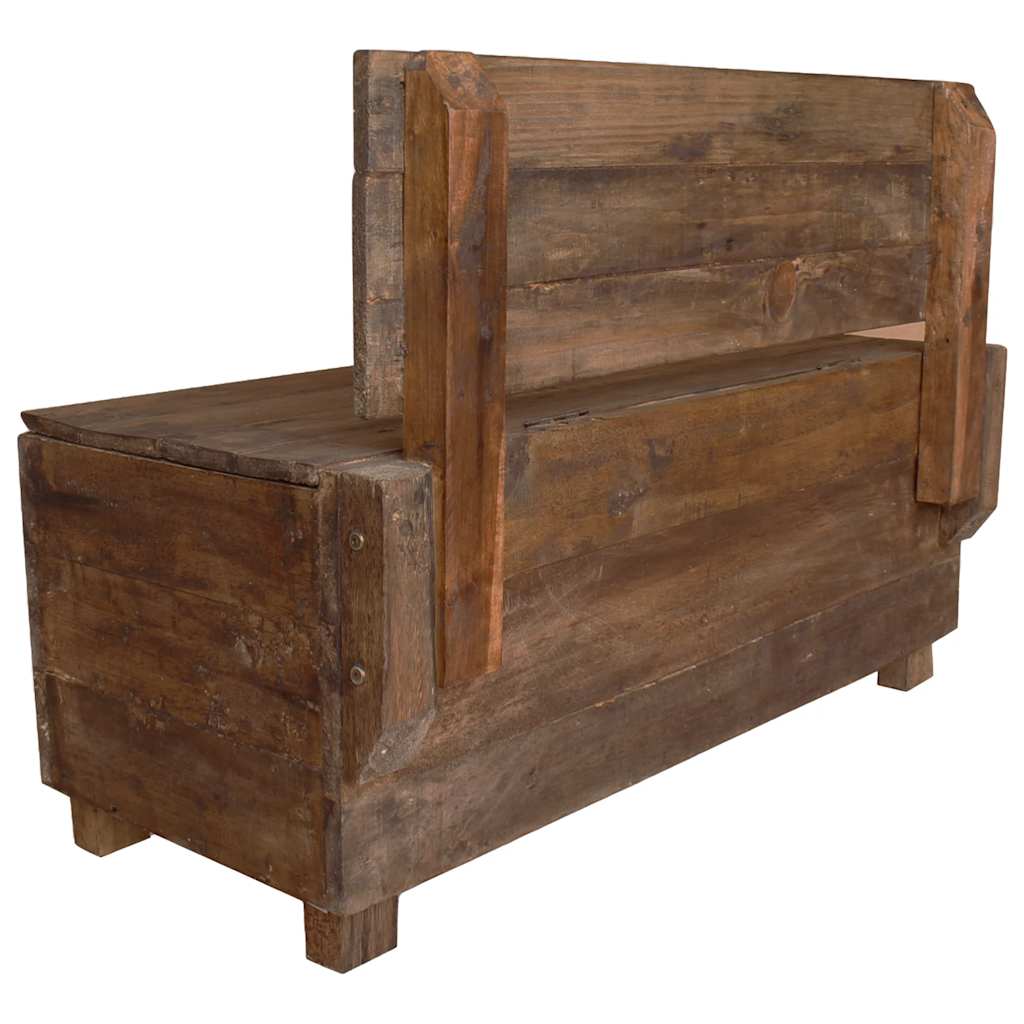 Banc bois massif d'acajou 86x40x60 cm - XIOS
