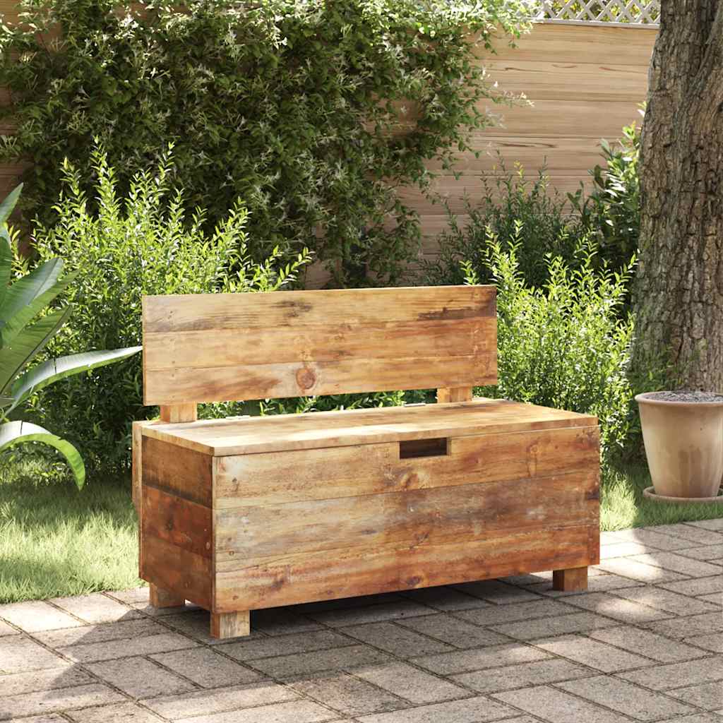 Banc bois massif d'acajou 86x40x60 cm - XIOS