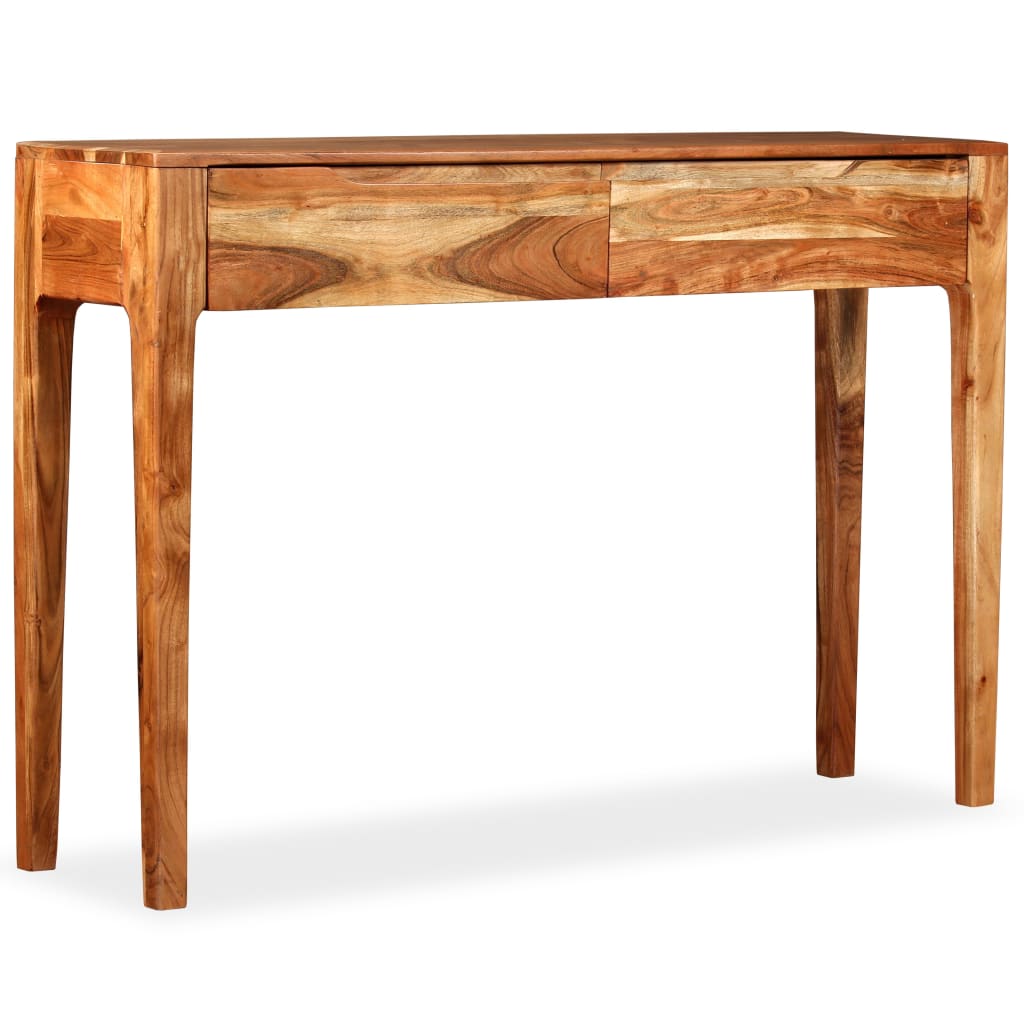 Table console Bois massif 118 x 30 x 80 cm