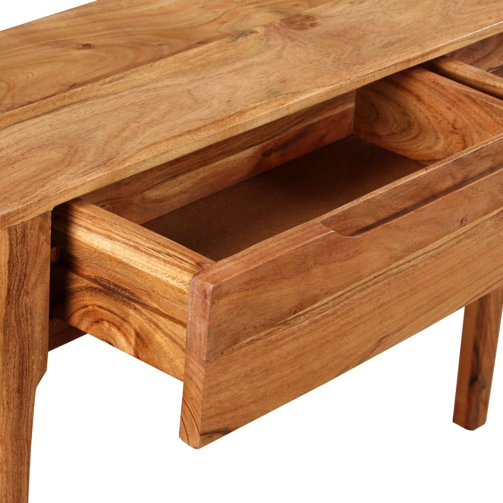 Table console Bois massif 118 x 30 x 80 cm