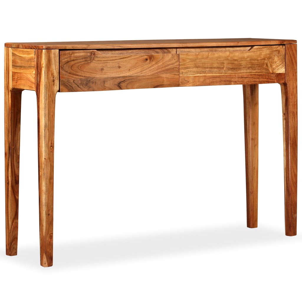 Table console Bois massif 118 x 30 x 80 cm