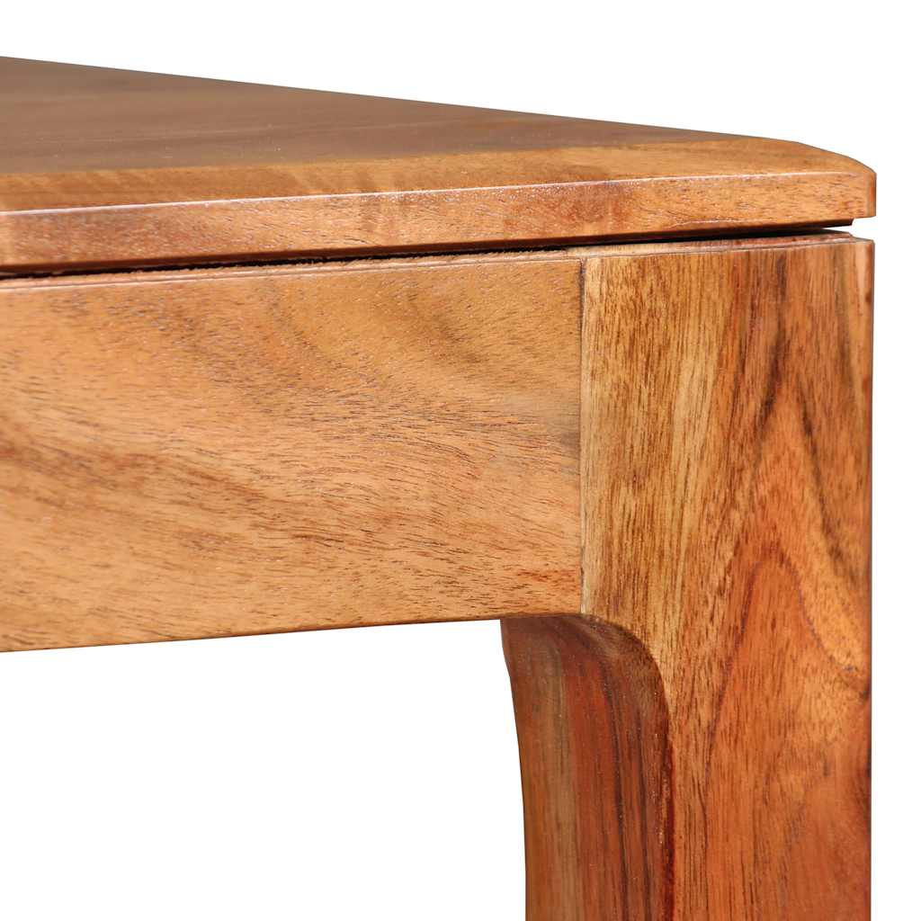Table de salle à manger Bois massif 118 x 60 x 76 cm