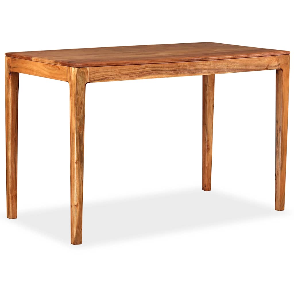 Table de salle à manger Bois massif 118 x 60 x 76 cm