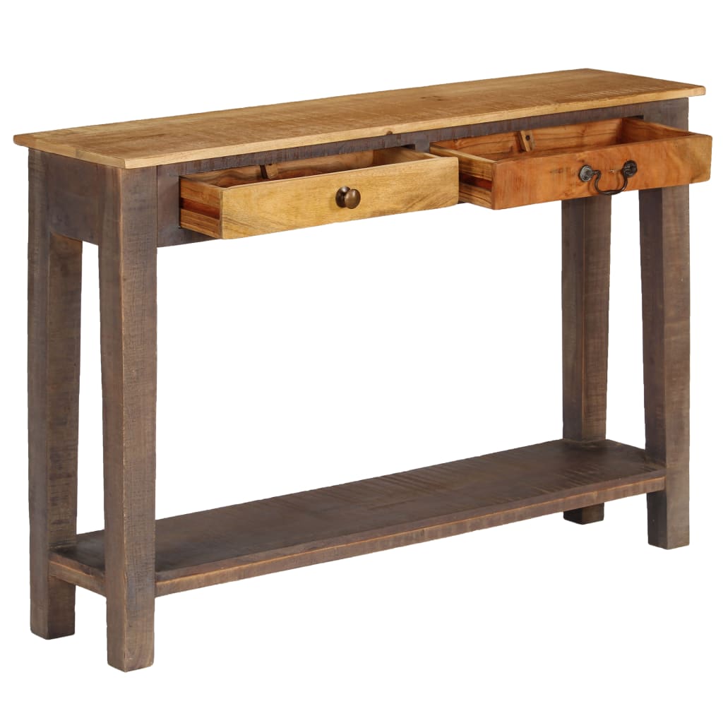 Table console Bois massif Vintage 118 x 30 x 80 cm - XIOS