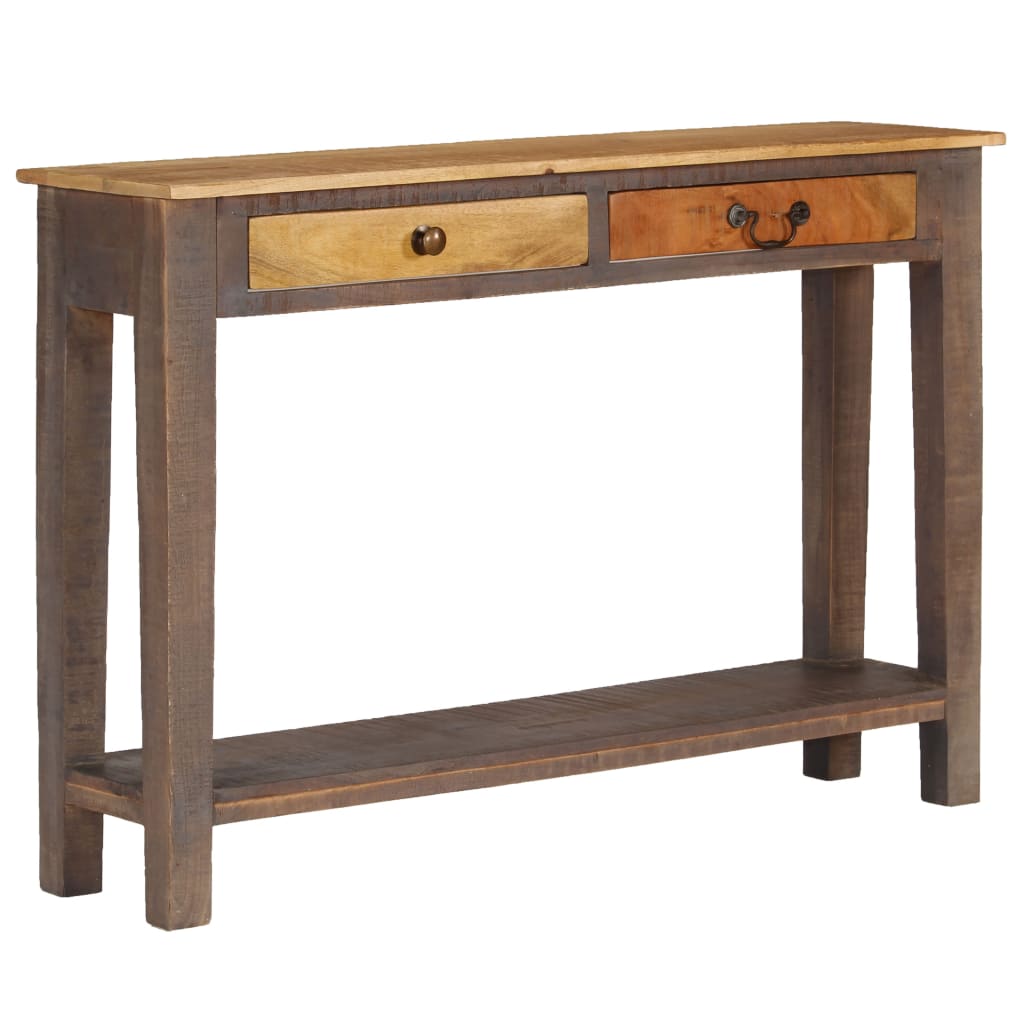 Table console Bois massif Vintage 118 x 30 x 80 cm - XIOS