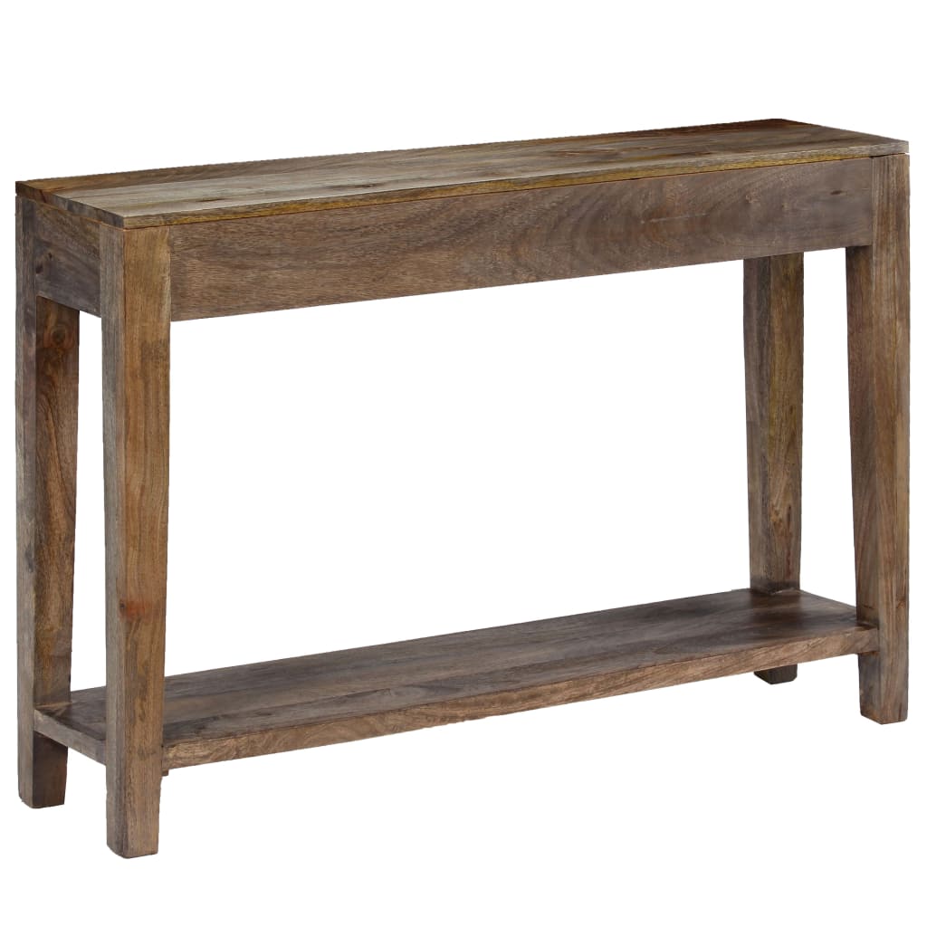 Table console Bois de manguier massif 118 x 30 x 80 cm