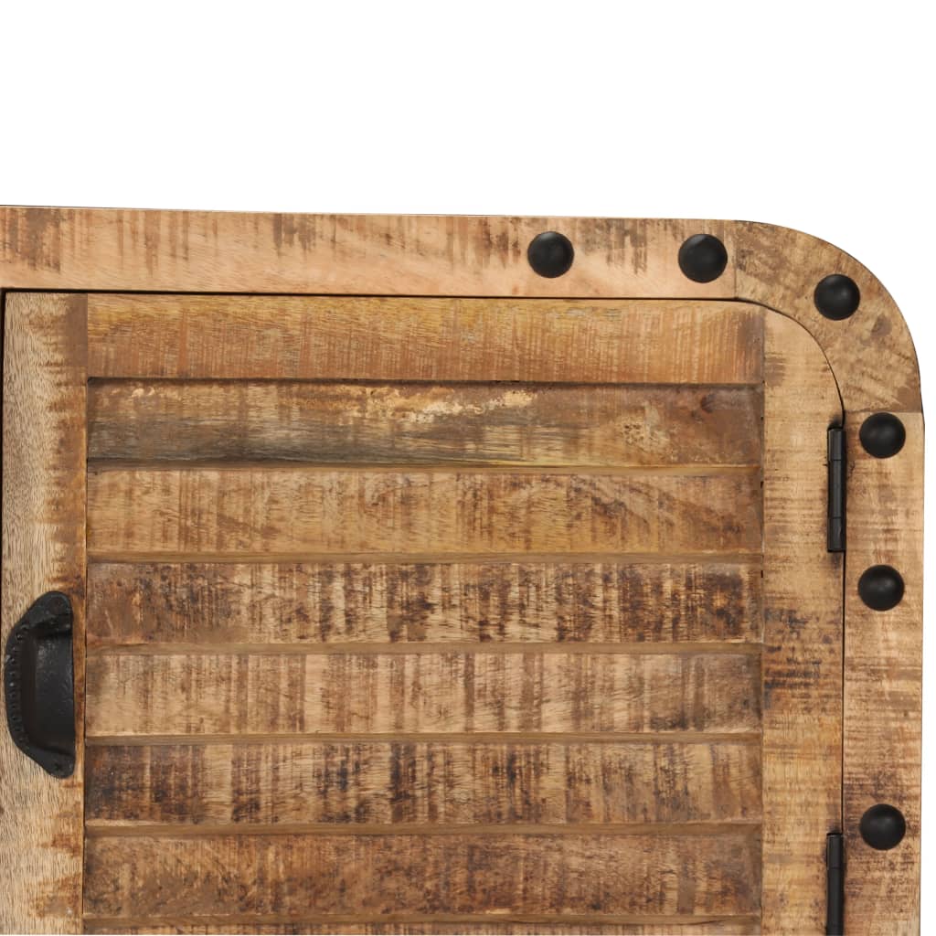 Buffet Bois de manguier massif 120x30x76 cm - XIOS