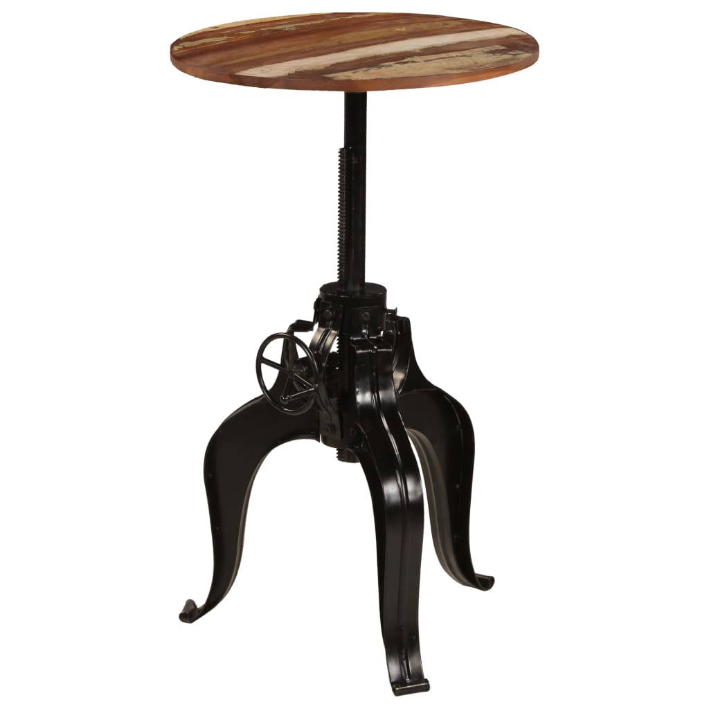 Table de bar Bois de récupération massif 60x(76-110) cm - XIOS