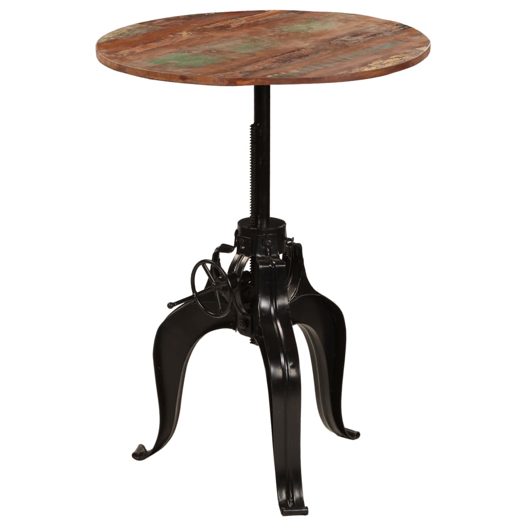 Table de bar Bois de récupération massif 75x(76-110) cm - XIOS