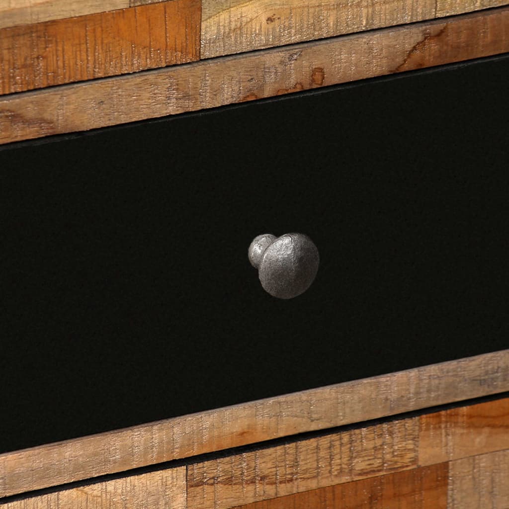 Armoire latérale avec 6 tiroirs Teck massif de récupération - XIOS
