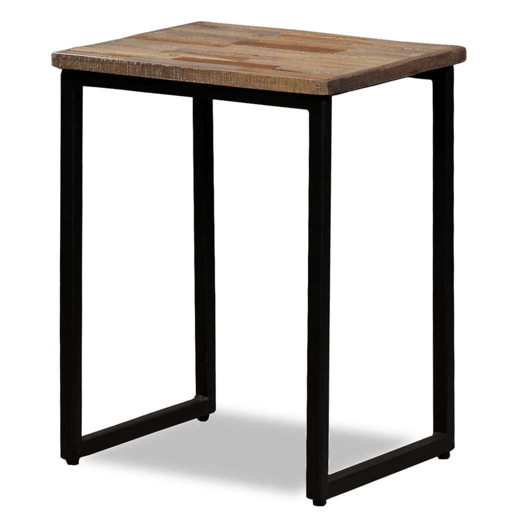 Ensemble de table basse gigogne 3 pcs Teck massif récupération - XIOS
