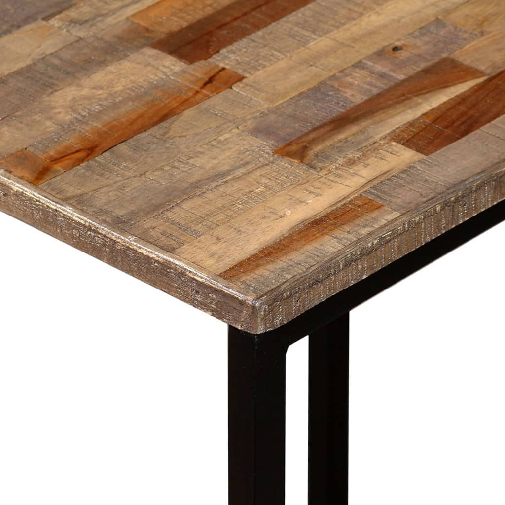 Ensemble de table basse gigogne 3 pcs Teck massif récupération - XIOS