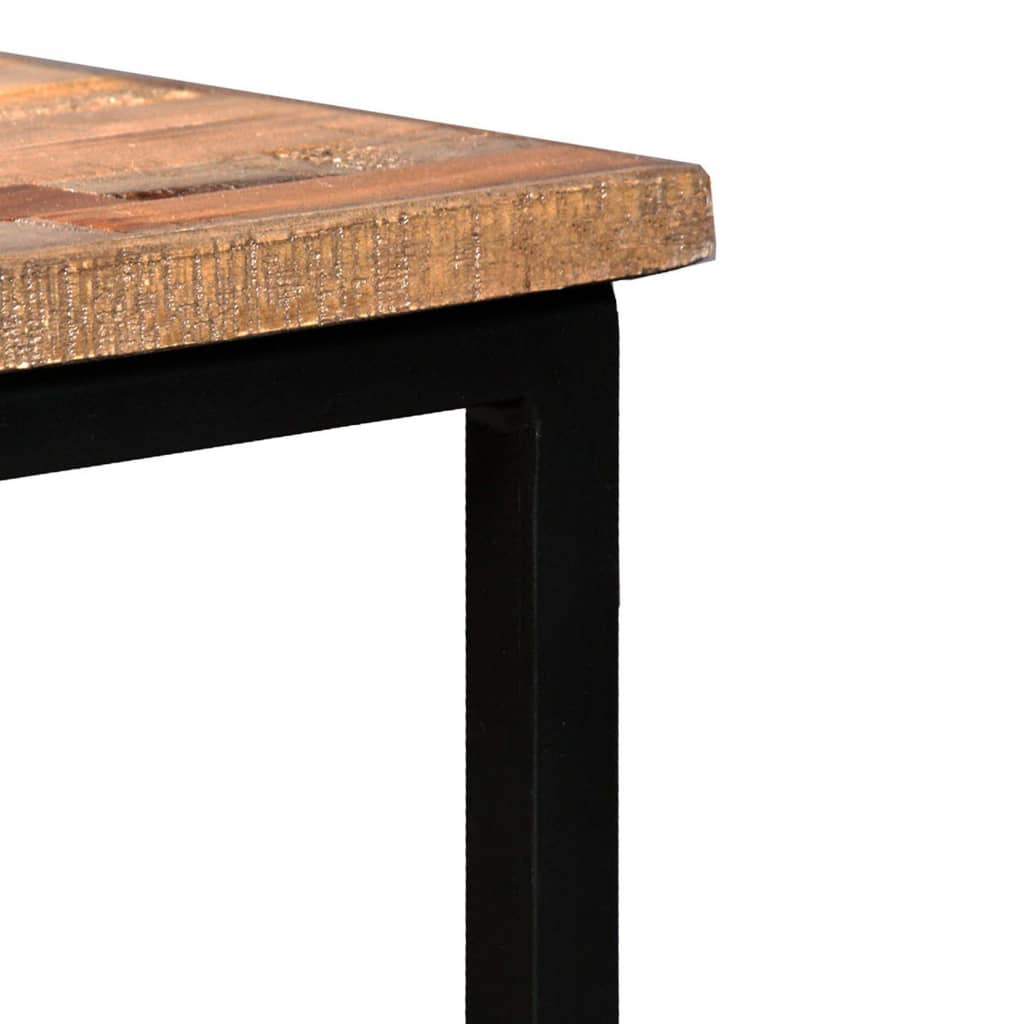 Ensemble de table basse gigogne 3 pcs Teck massif récupération - XIOS