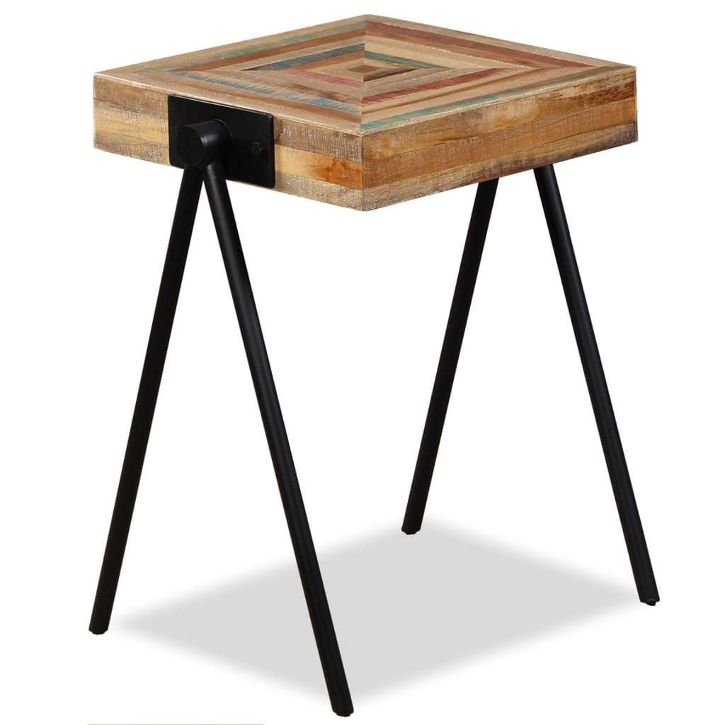 Table d'appoint Teck massif de récupération - XIOS