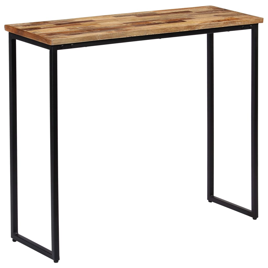 Table console Teck recyclé massif 90 x 30 x 76 cm - XIOS