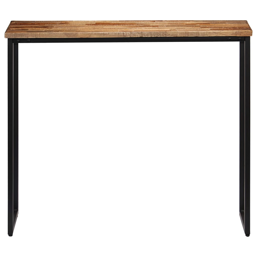 Table console Teck recyclé massif 90 x 30 x 76 cm - XIOS
