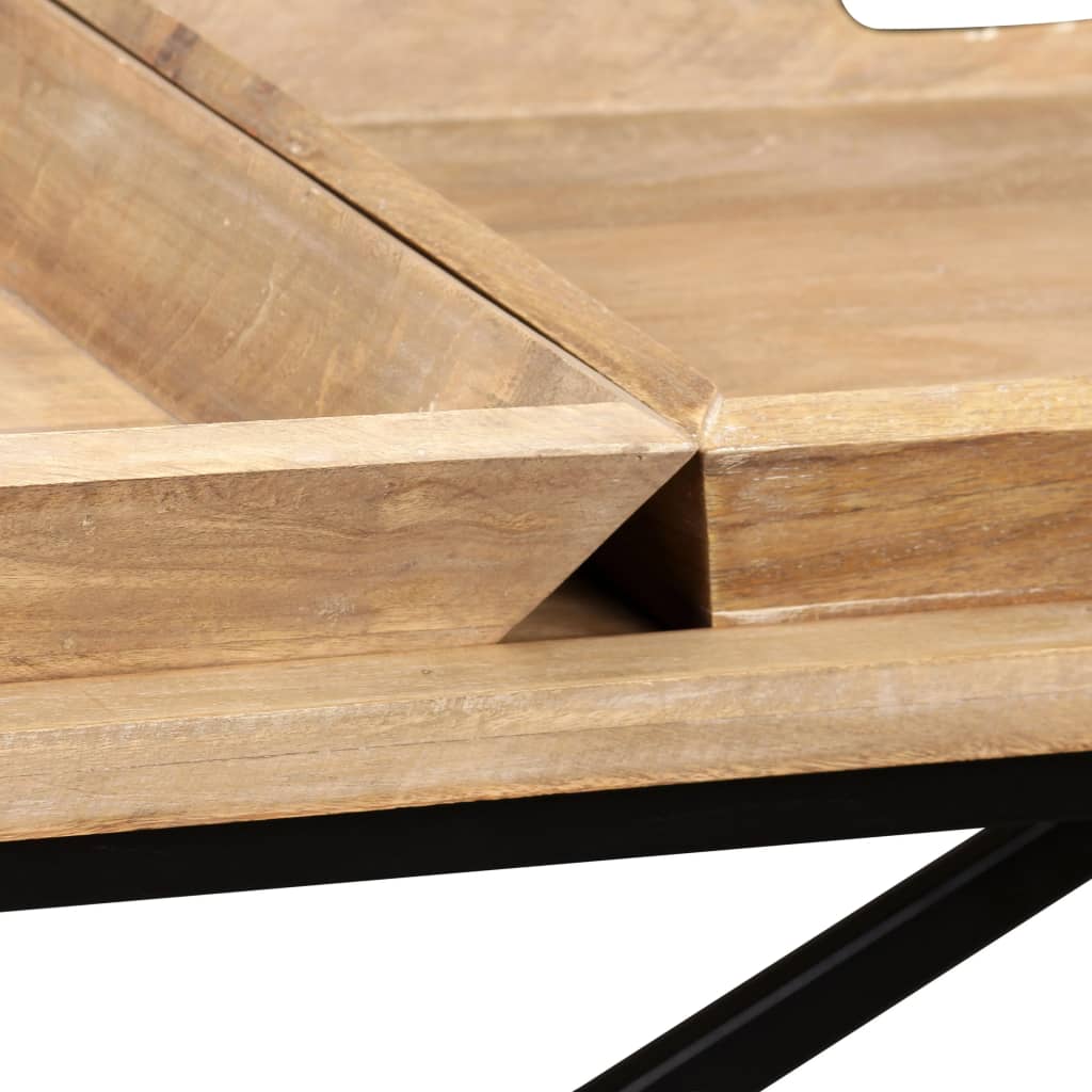 Table console Bois de manguier massif 130 x 40 x 80 cm - XIOS