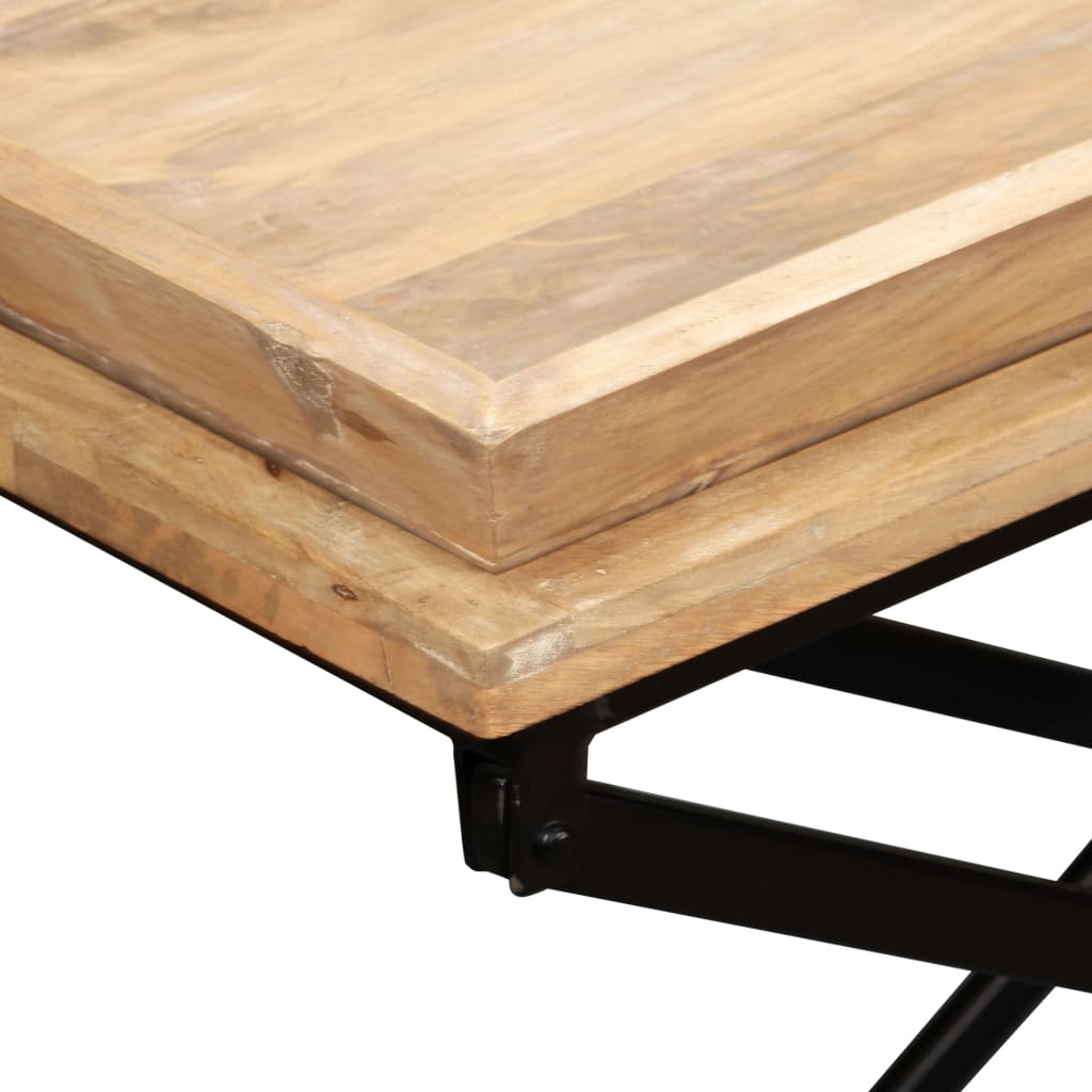 Table console Bois de manguier massif 130 x 40 x 80 cm - XIOS