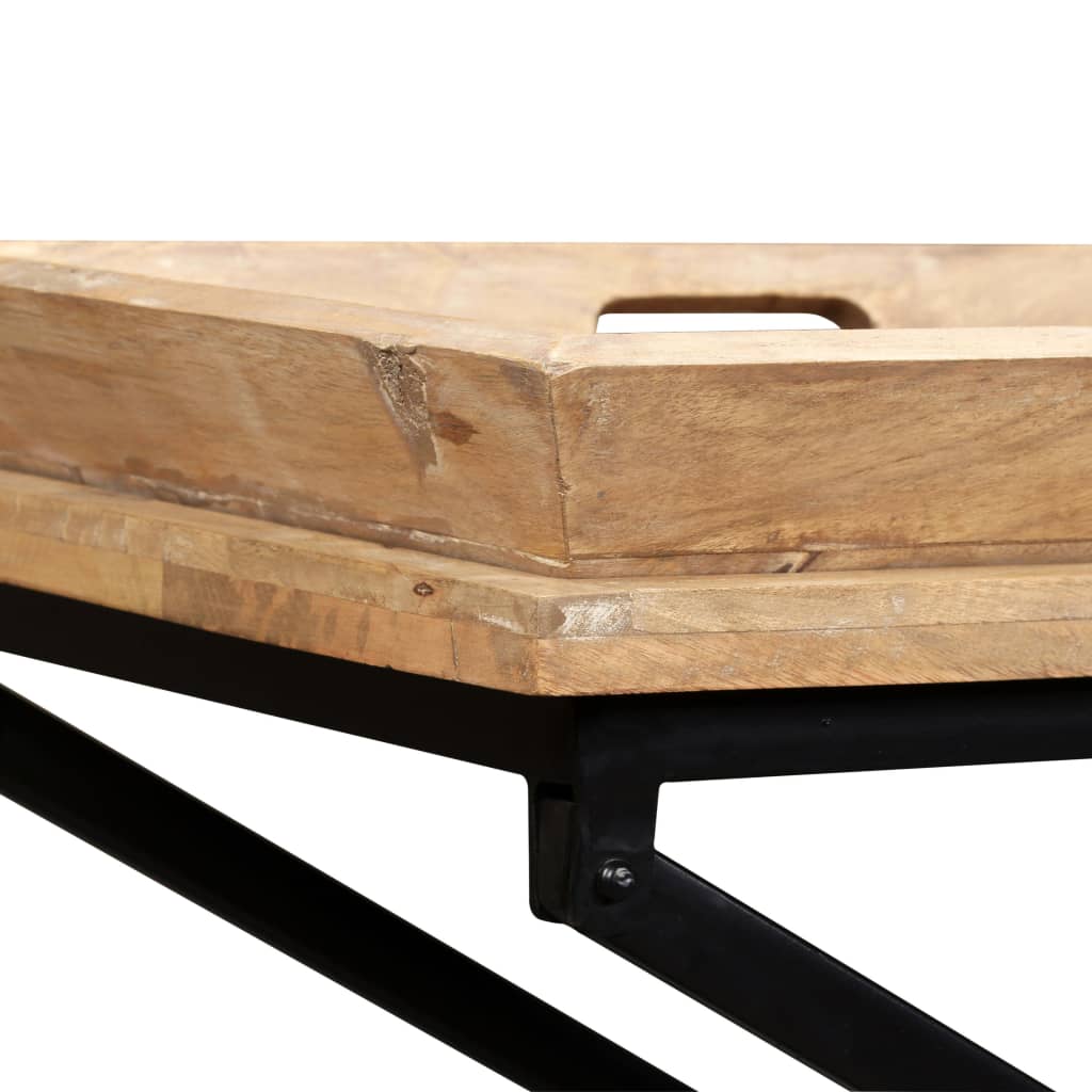 Table console Bois de manguier massif 130 x 40 x 80 cm - XIOS