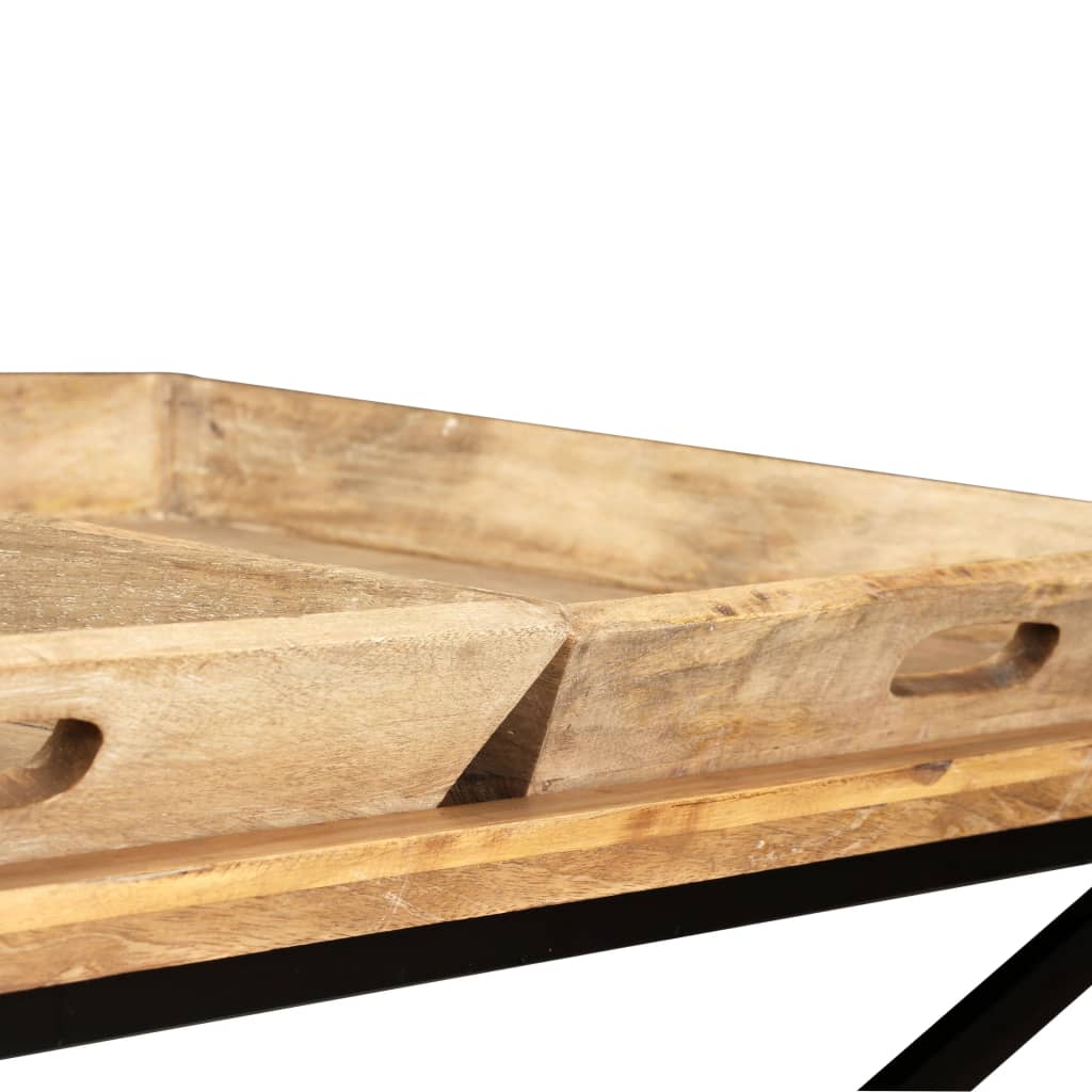 Table basse Bois de manguier massif 110x55x42 cm - XIOS