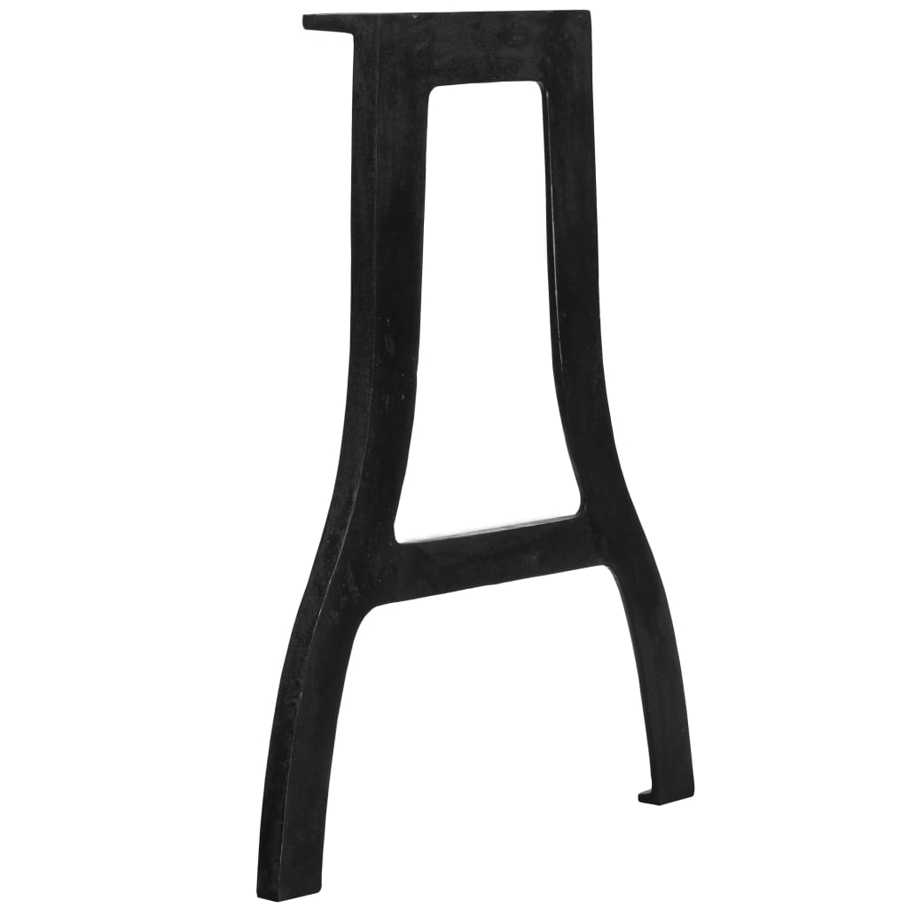 Pied de table de salle à manger 2 pcs Cadre en A Fonte - XIOS