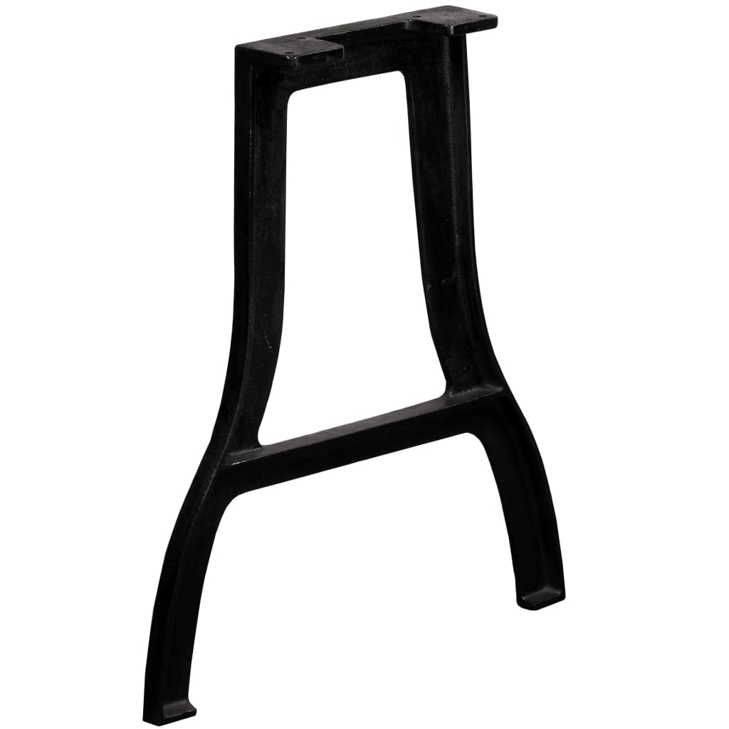 Pied de table de salle à manger 2 pcs Cadre en A Fonte - XIOS